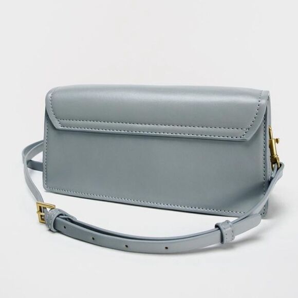 ZARA MINI CROSSBODY 2 STRAPS - Picture 9 of 11